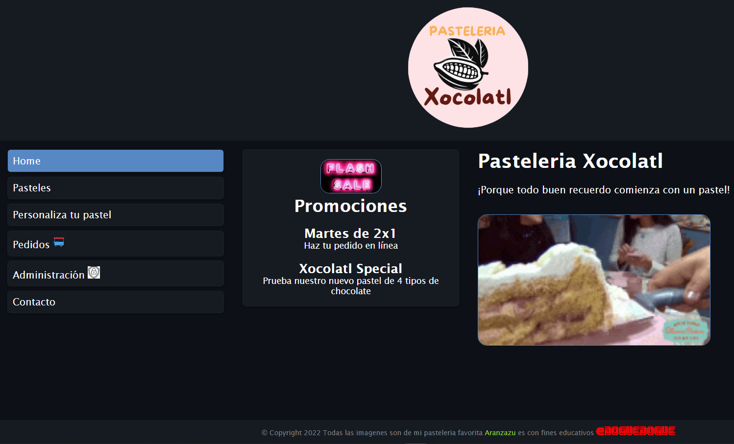 Xocolatl Cakery